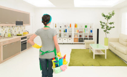 Productos para la limpieza de un hogar