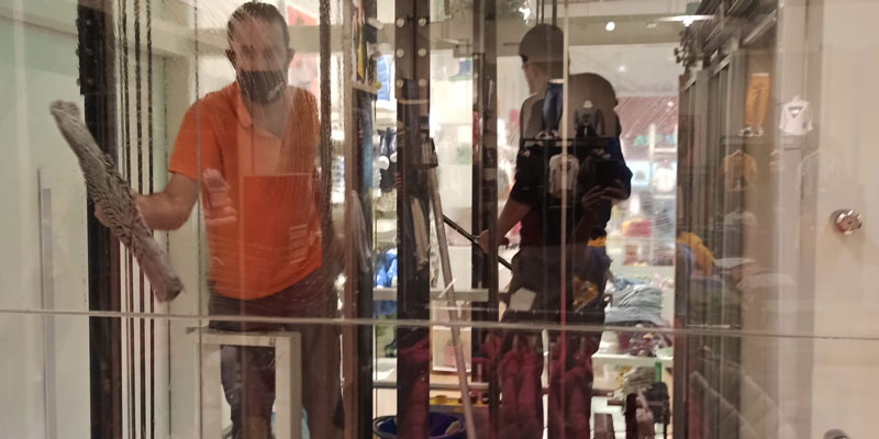 Limpieza para grandes locales comerciales